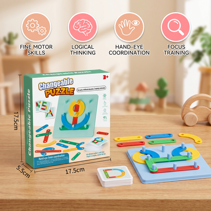 Educational Magnetic Letter & Number Building Set