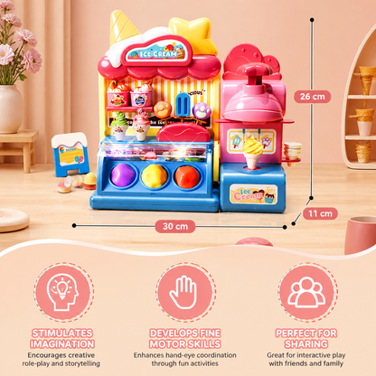 DIY Ice Cream Clay Maker Playset