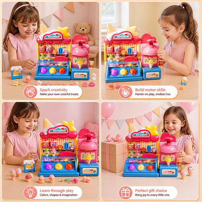 DIY Ice Cream Clay Maker Playset