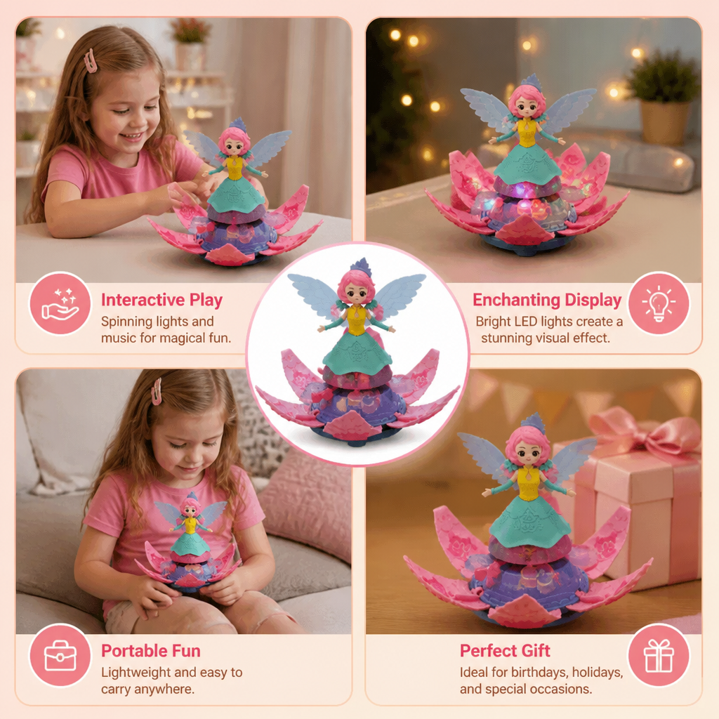 Magical Bloom Dancing Princess Doll