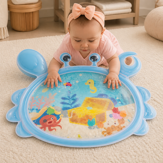 2in1 Interactive Tummy Time Toy & Play Mat