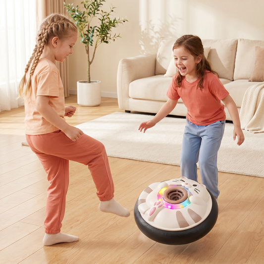 Cute Floating Air Soccer Ball with Soft Foam Bumper