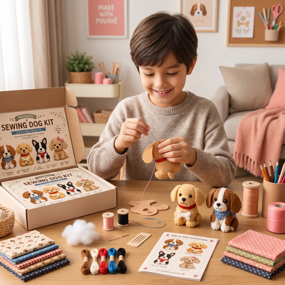 DIY Plush Sewing Kit – Make Your Own Cute Character