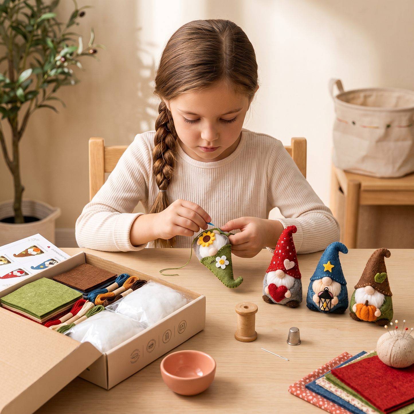 DIY Plush Sewing Kit – Make Your Own Cute Character