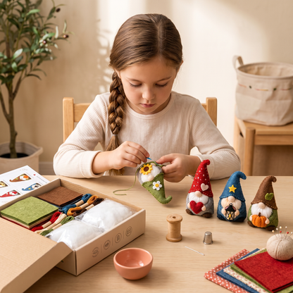 DIY Plush Sewing Kit – Make Your Own Cute Character
