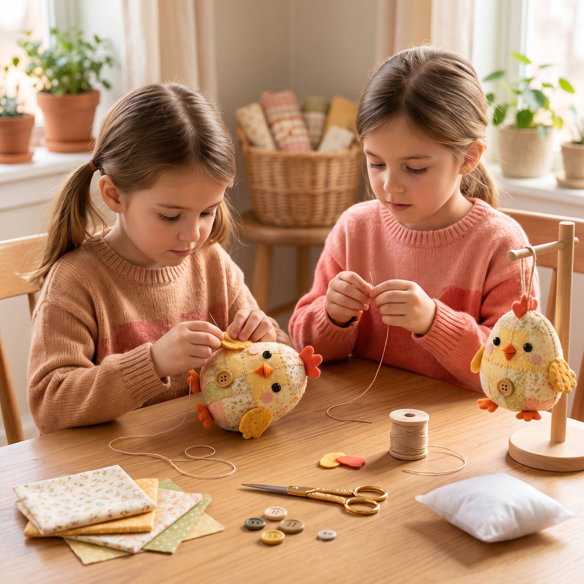 DIY Animal Sewing Kit – Handmade Fabric Ornament Craft Set