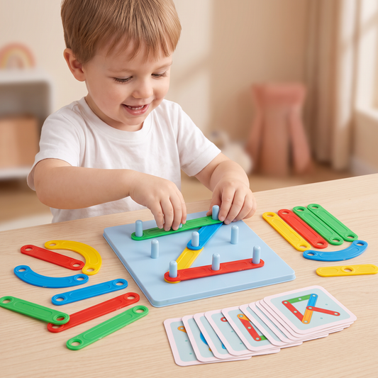 Educational Magnetic Letter & Number Building Set