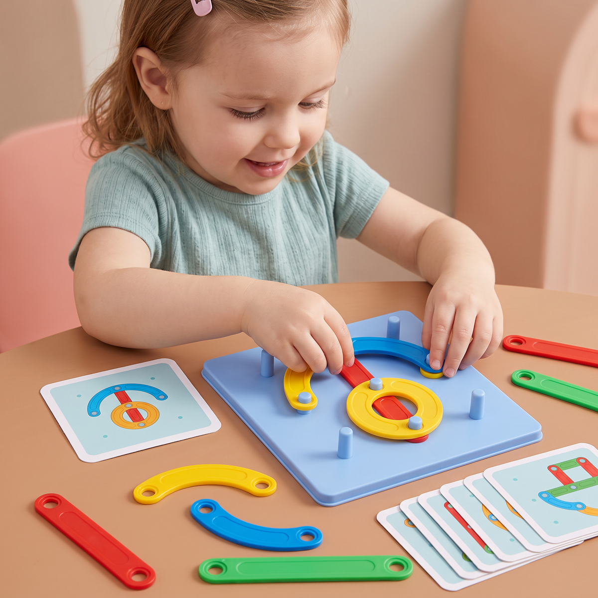 Educational Magnetic Letter & Number Building Set