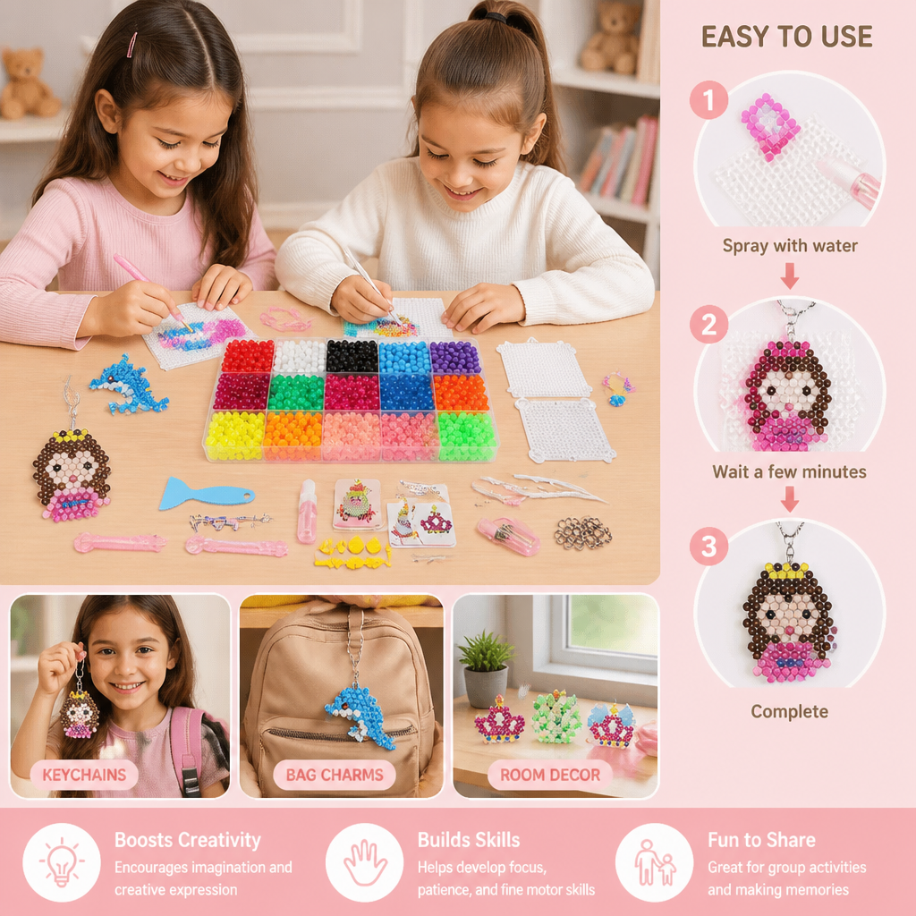 DIY Glow-in-the-Dark Water Bead Craft Kit