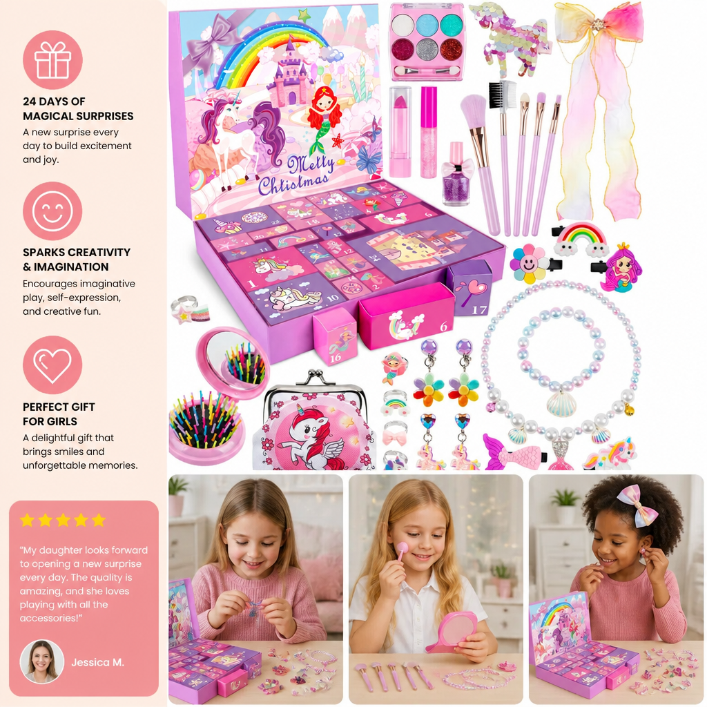 Unicorn & Princess Surprise Advent Calendar for Girls