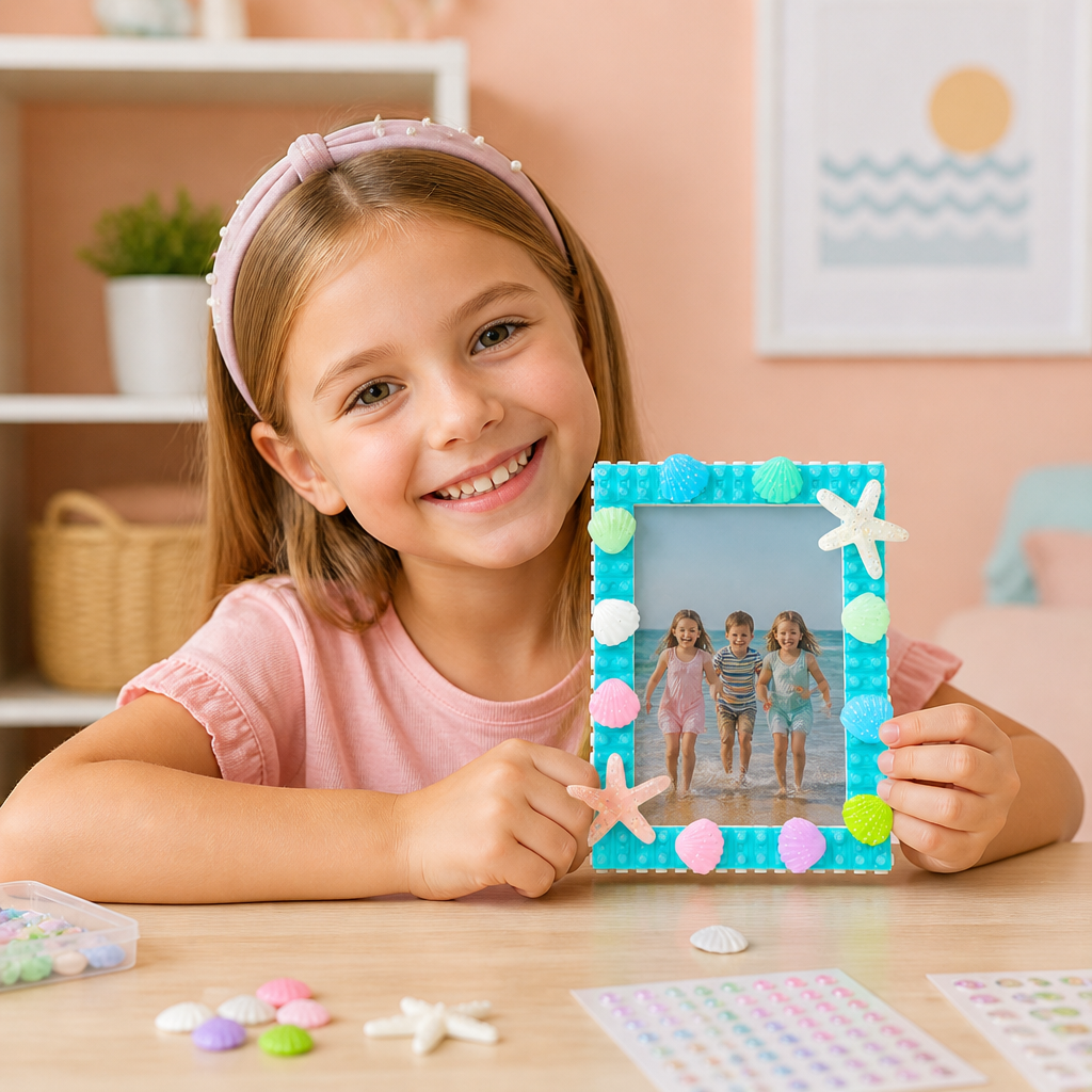 DIY Building Blocks Photo Frame Craft Kit