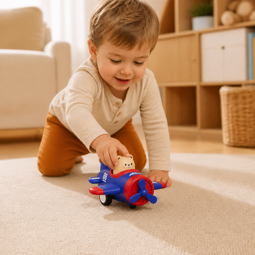 Press & Go Animal Airplane & Truck Toy for Kids