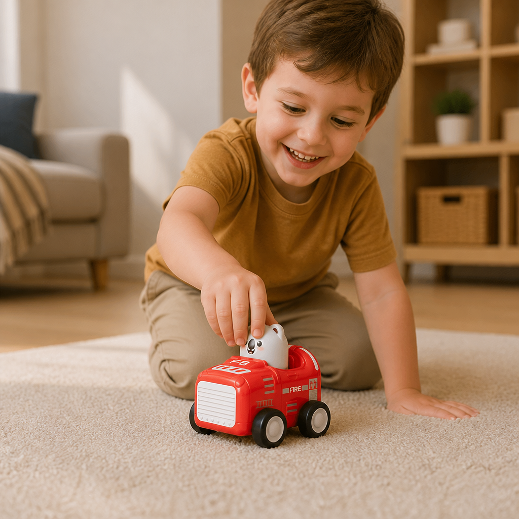 Press & Go Animal Airplane & Truck Toy for Kids