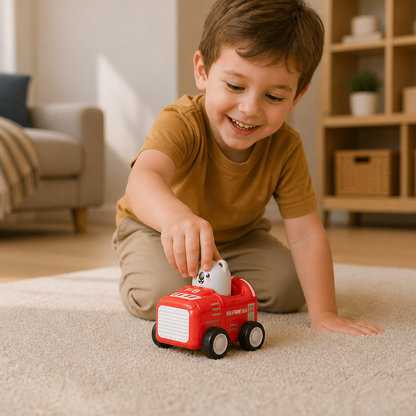 Press & Go Animal Airplane & Truck Toy for Kids