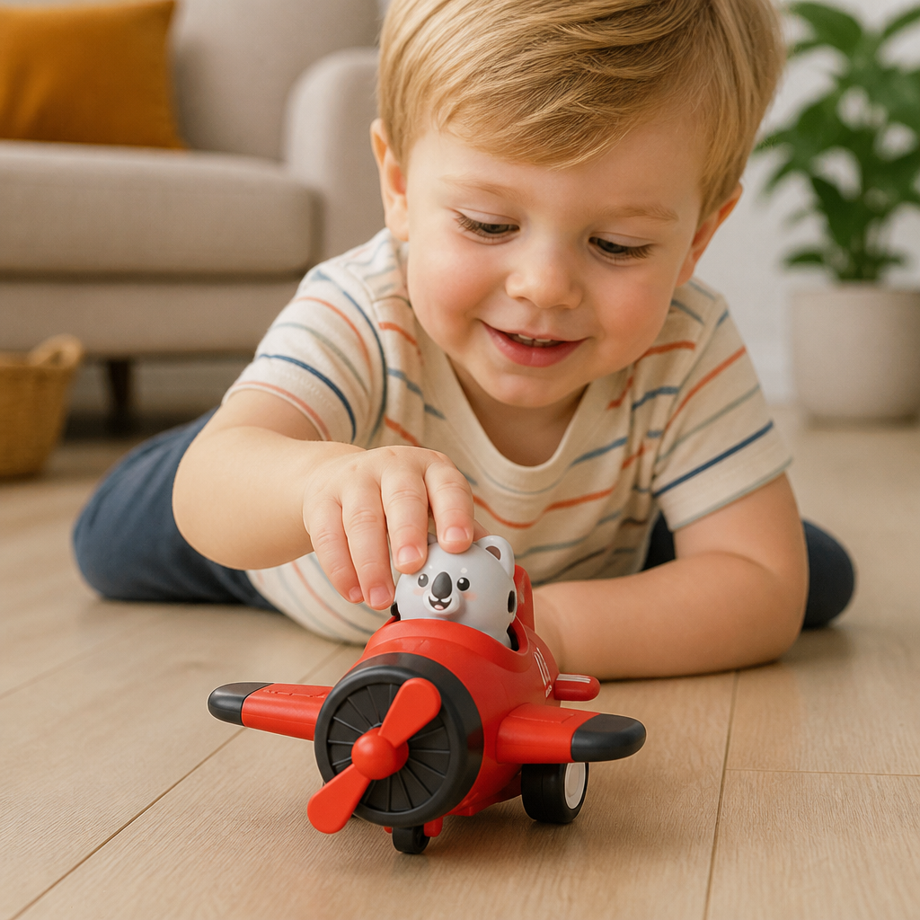 Press & Go Animal Airplane & Truck Toy for Kids