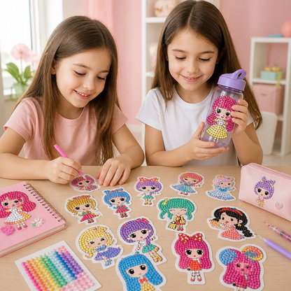DIY Diamond Art Sticker Craft Kit for Kids