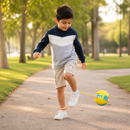 Interactive Skip Ball Ankle Swing Toy for Kids