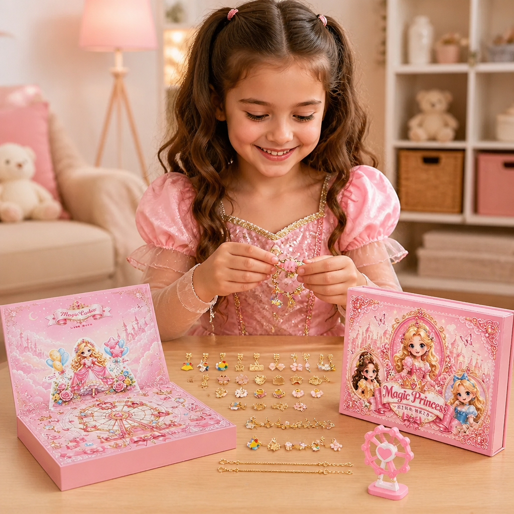 Princess DIY Jewelry & Bracelet Making Advent Calendar