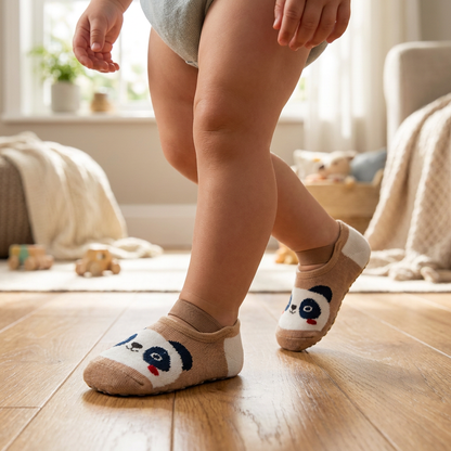 Non-Slip Cartoon Sock Shoes for Babies & Toddlers