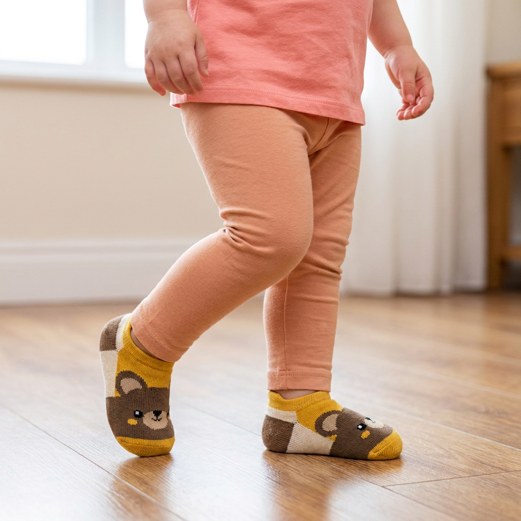 Non-Slip Cartoon Sock Shoes for Babies & Toddlers