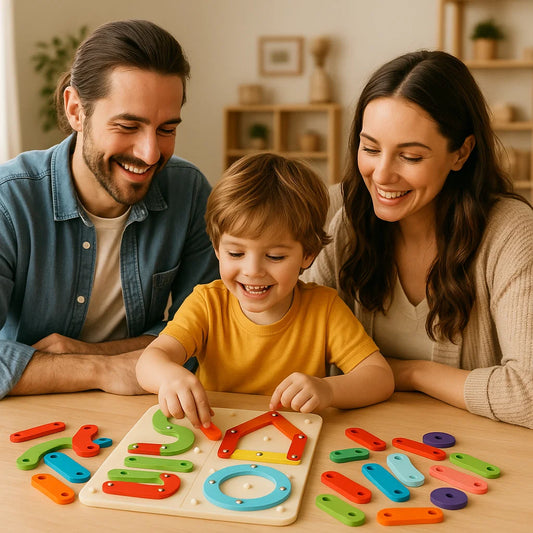 Creative Learning Board for Letters, Numbers and Shapes