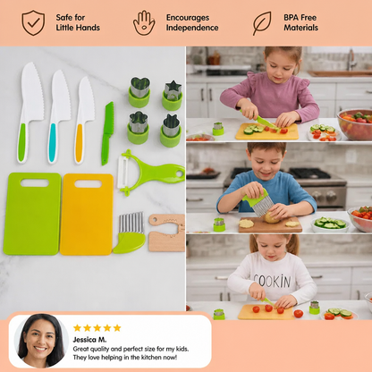 Safe Kitchen Set – For Little Gourmet Chefs