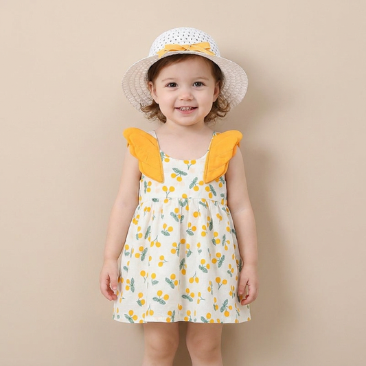 Sweet Orchard Dress Set & Hat