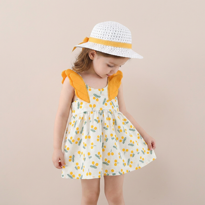 Sweet Orchard Dress Set & Hat