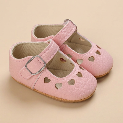 Heart Cutout Mary Jane Shoes