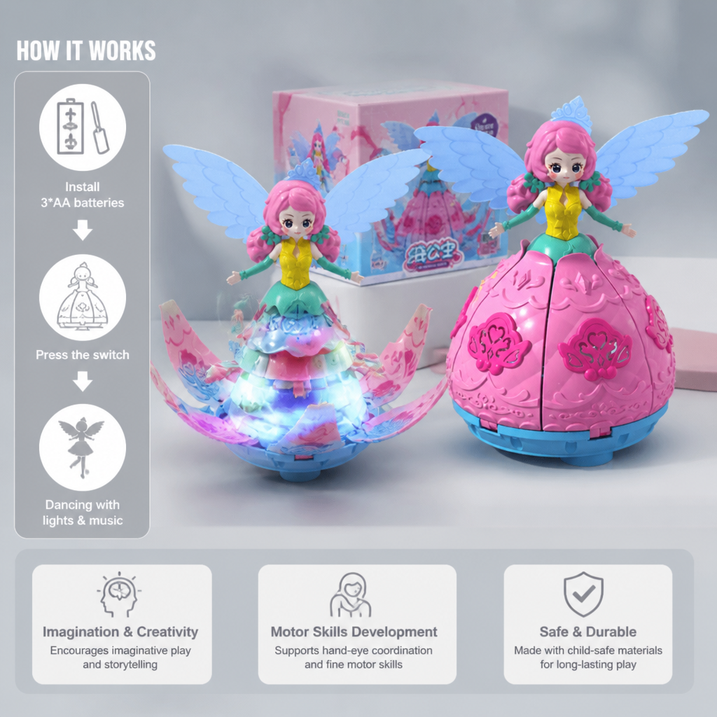 Magical Bloom Dancing Princess Doll