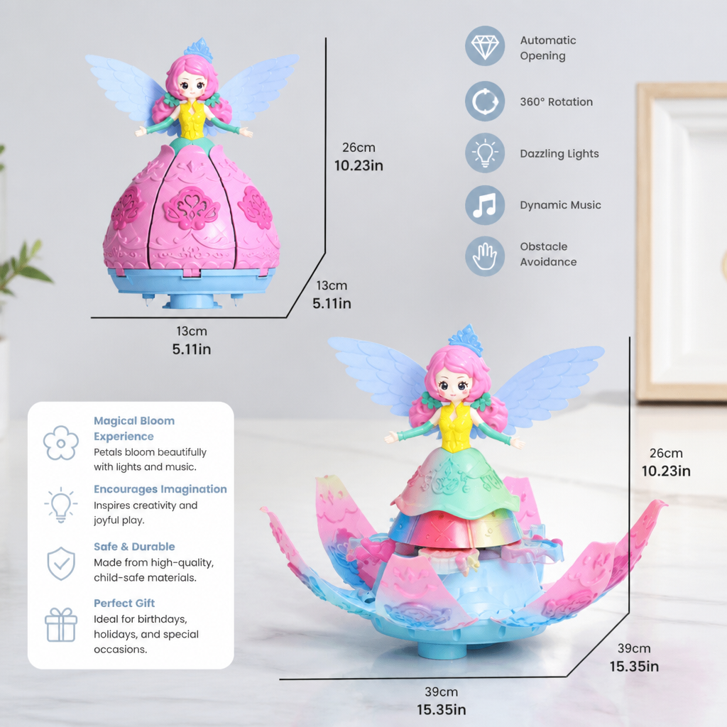 Magical Bloom Dancing Princess Doll