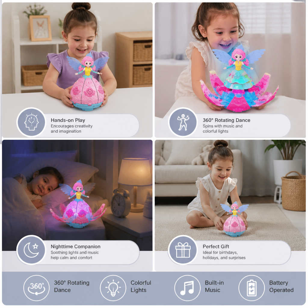 Magical Bloom Dancing Princess Doll
