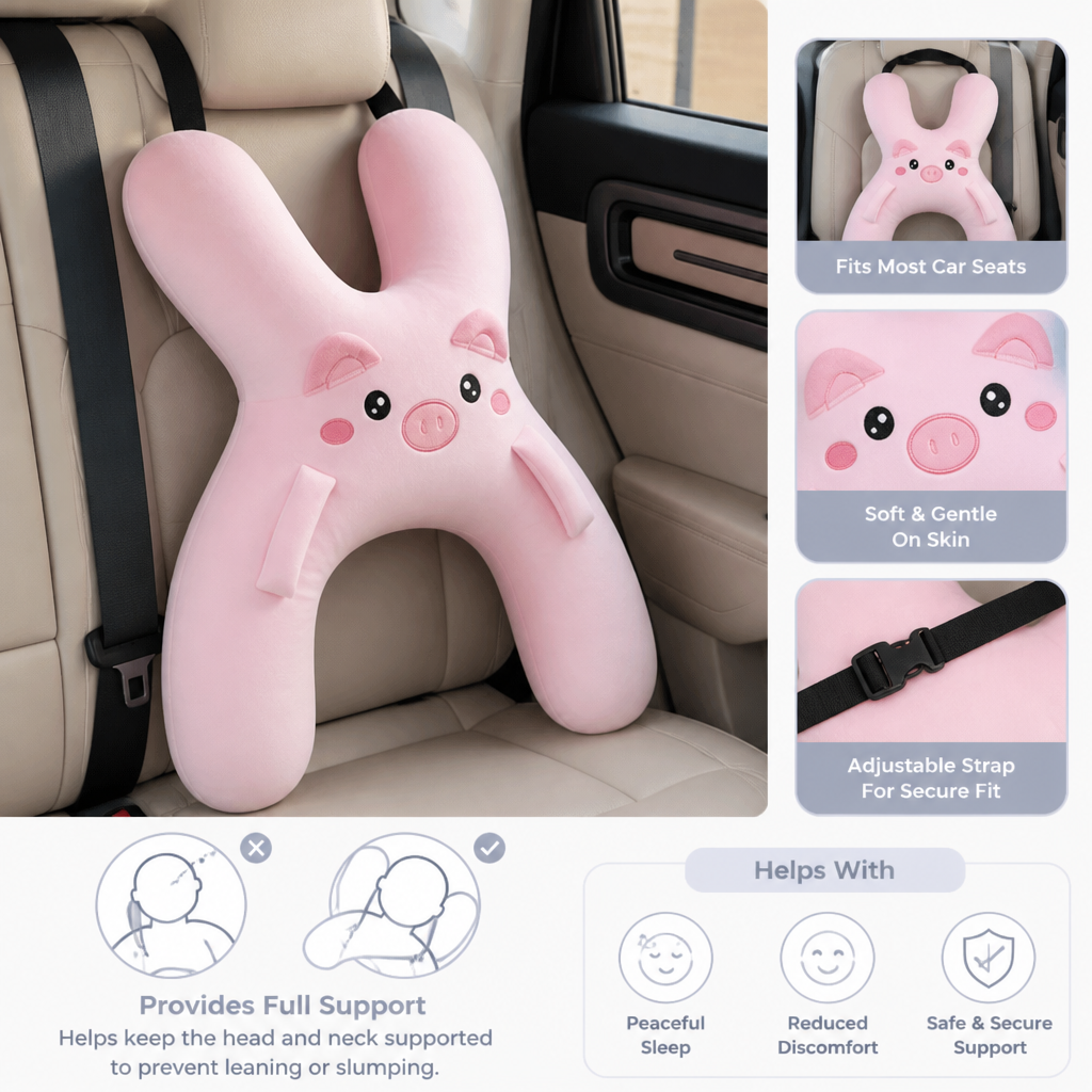 Kids Travel Sleep Support Pillow