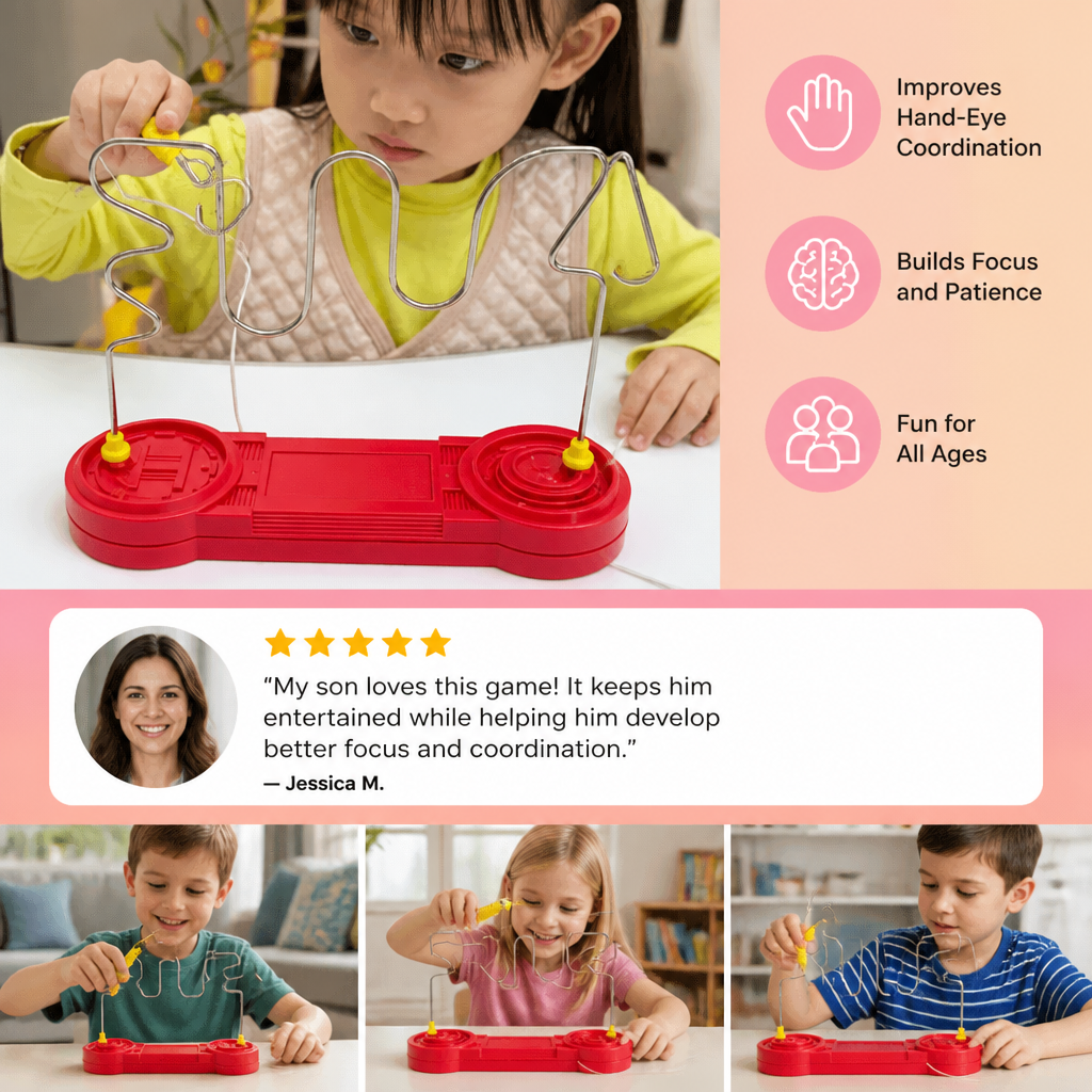 Buzz Wire Steady Hand Game