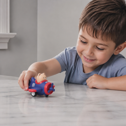 Press & Go Animal Airplane & Truck Toy for Kids