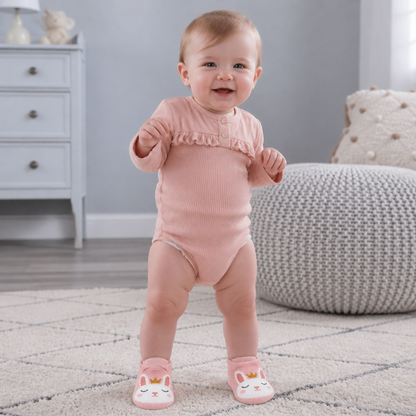 Non-Slip Cartoon Sock Shoes for Babies & Toddlers
