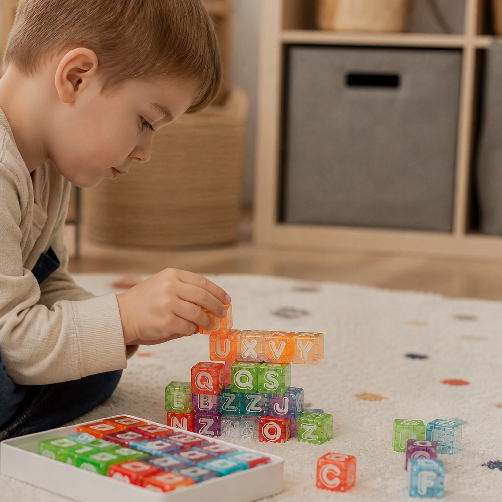 40-Piece Magnetic Letters & Numbers Learning Set – Montessori STEM Toy for Kids