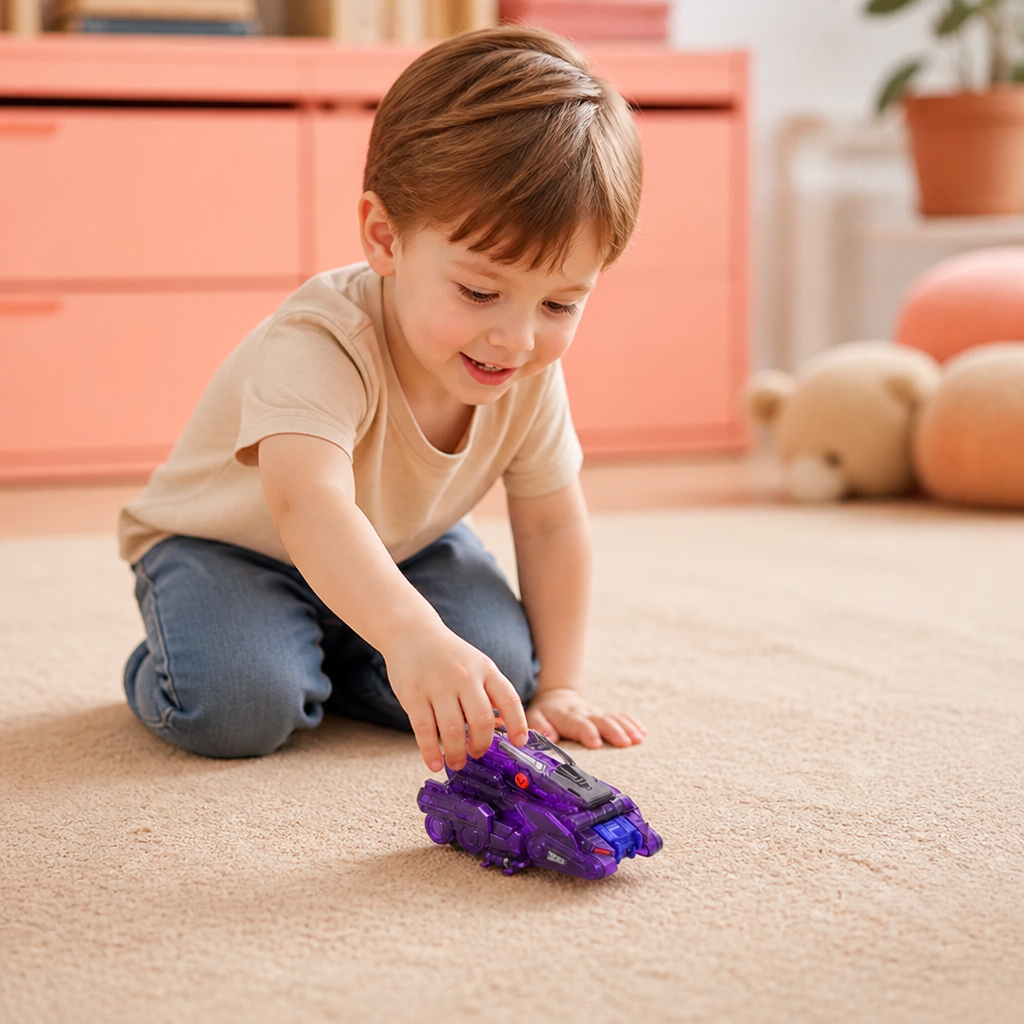 Jumping Transforming Racing Car Toy