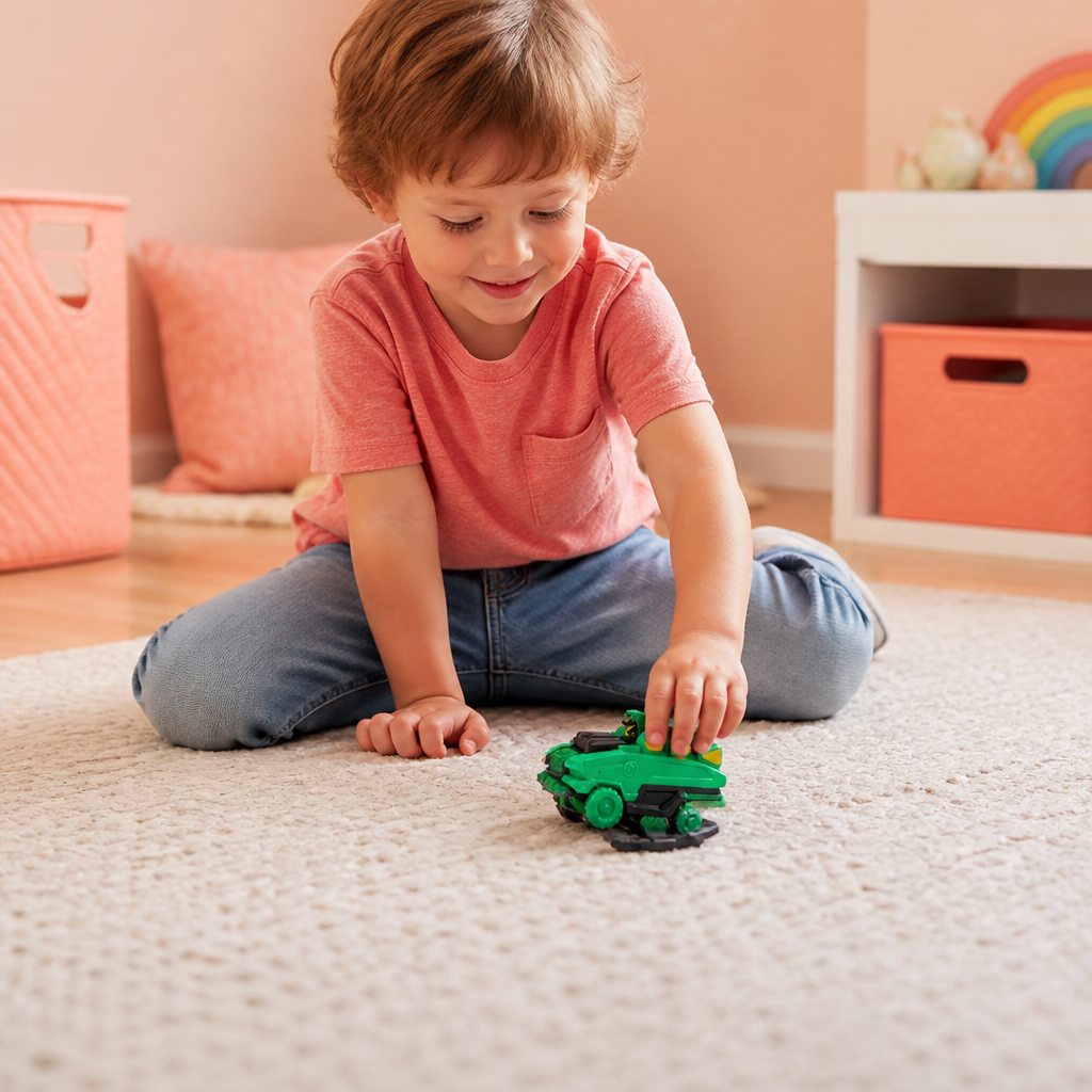 Jumping Transforming Racing Car Toy