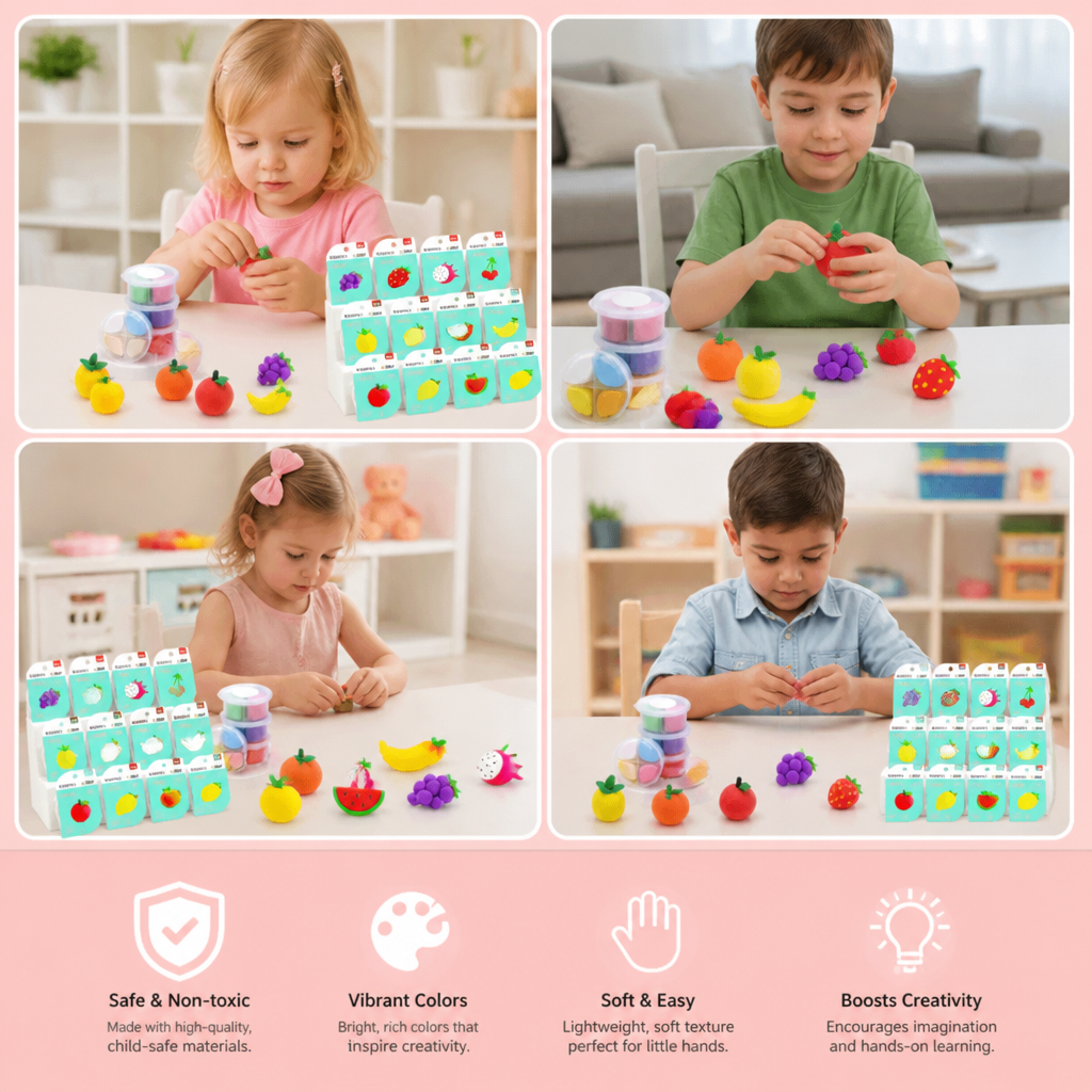 DIY Air Dry Clay Craft Kits for Kids