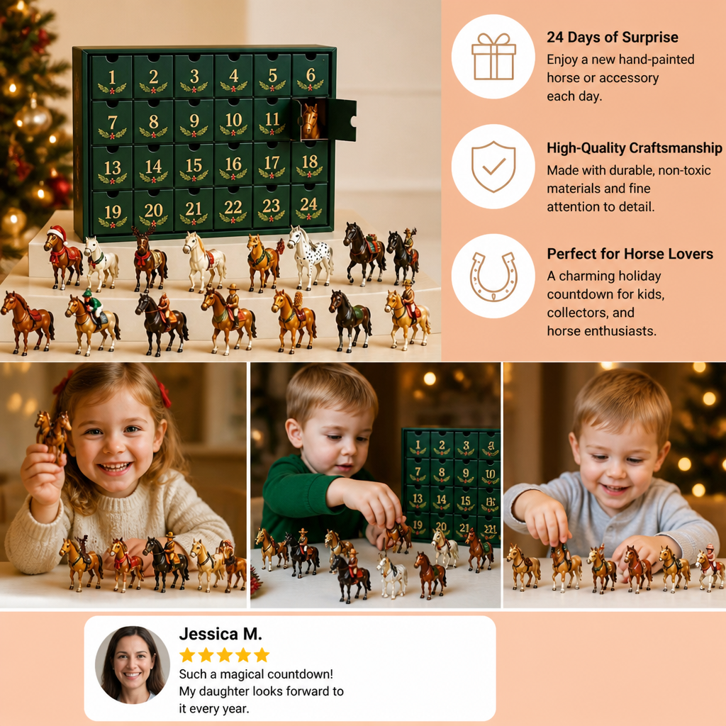 Horse Lovers’ Advent Calendar – 24 Days of Christmas Surprises