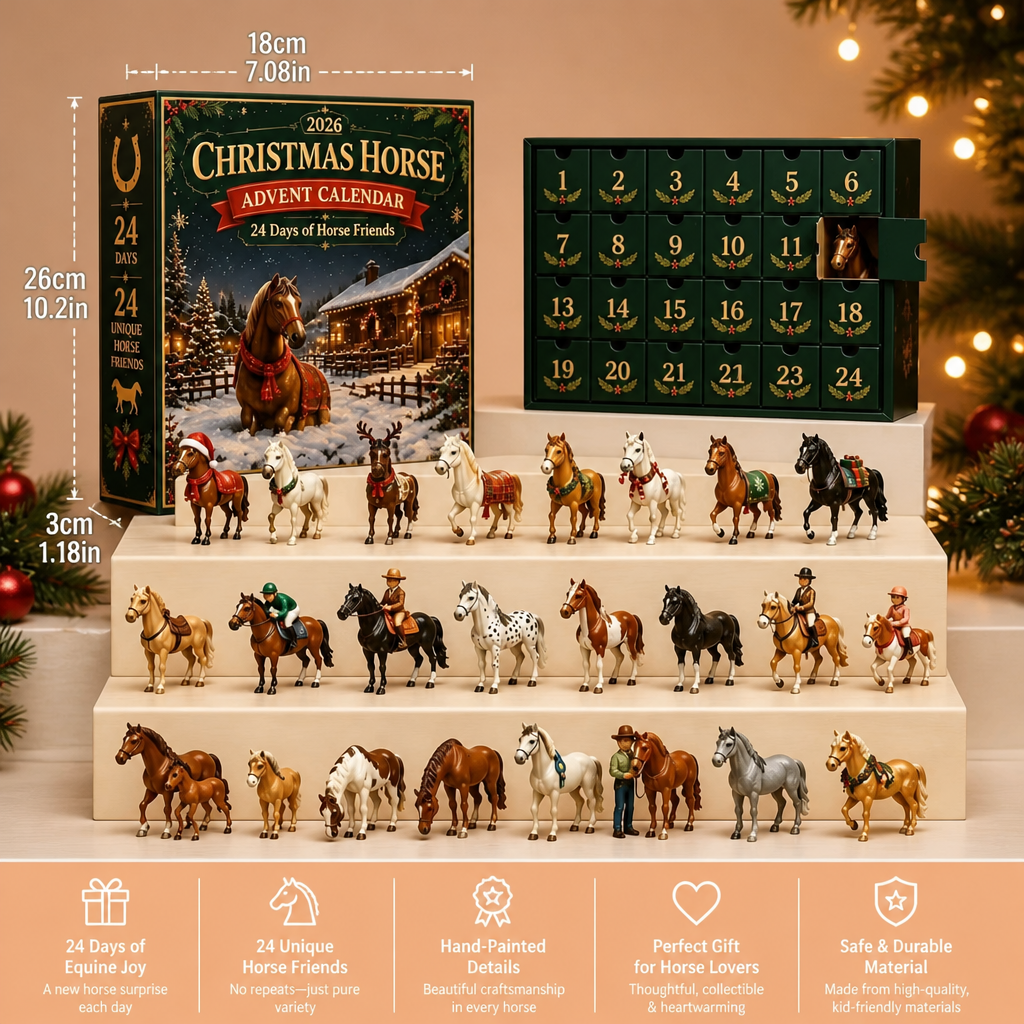Horse Lovers’ Advent Calendar – 24 Days of Christmas Surprises