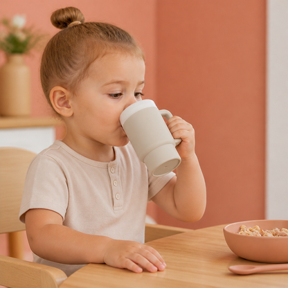 Leakproof Silicone Toddler Straw Cup