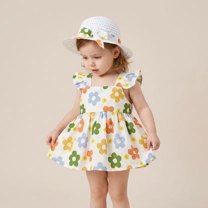 Happy Daisy Dress Set