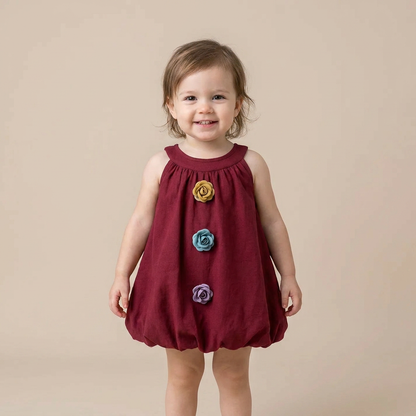 Rosette Elegance Dress