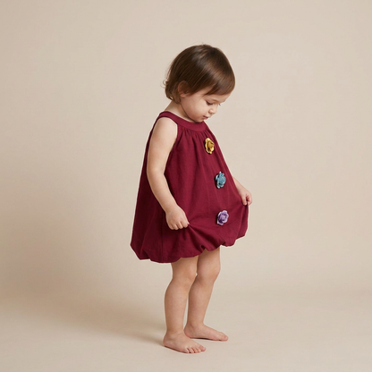 Rosette Elegance Dress