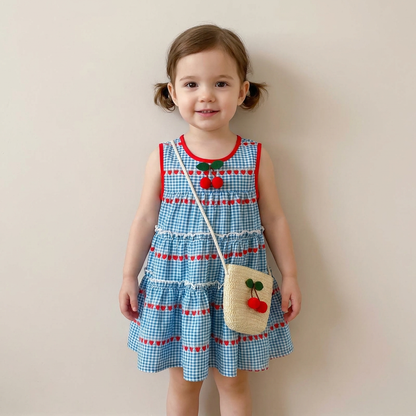 Cherry Picnic Dress Set