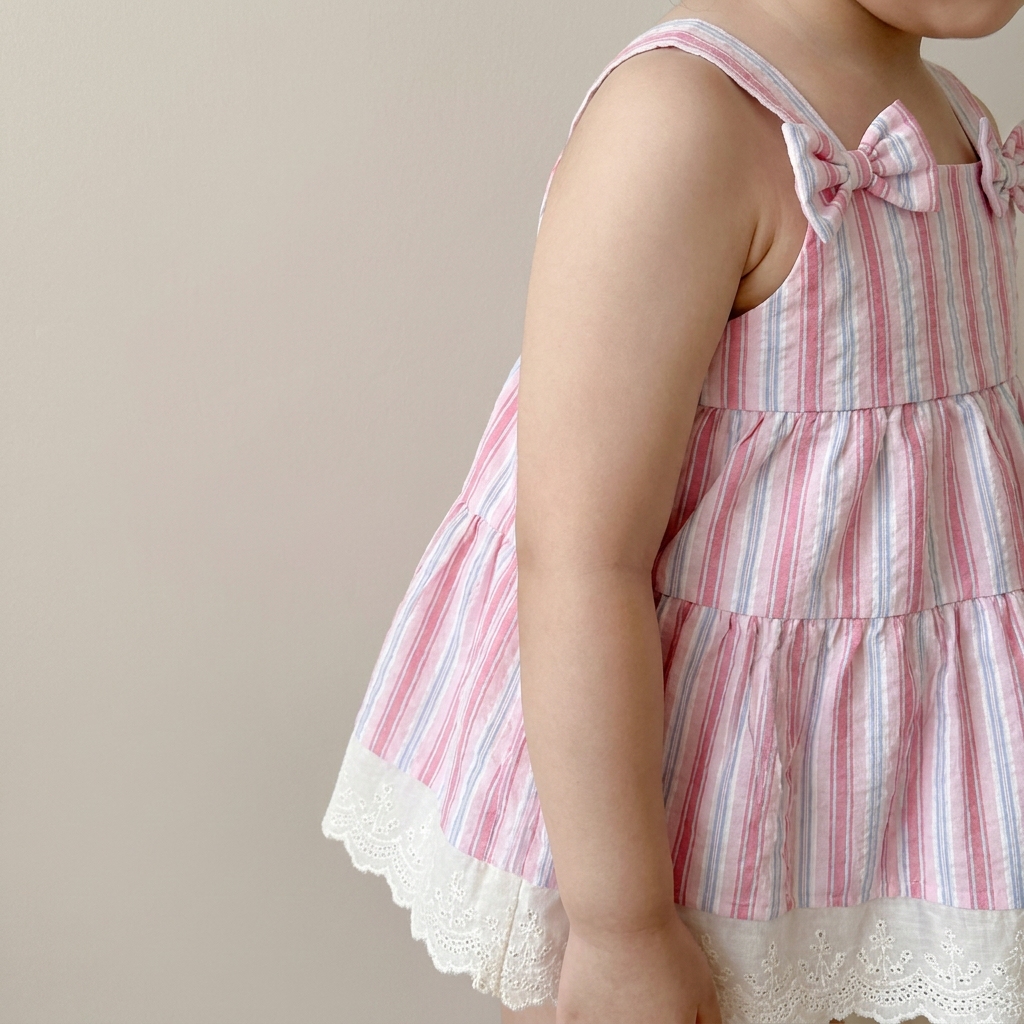 Seaside Stripe Dress Set
