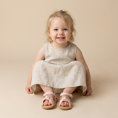 Wide Bow Strap Sandals