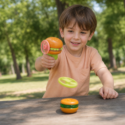 Kids’ 2-in-1 Spinning Top & Flying Spinner Launcher